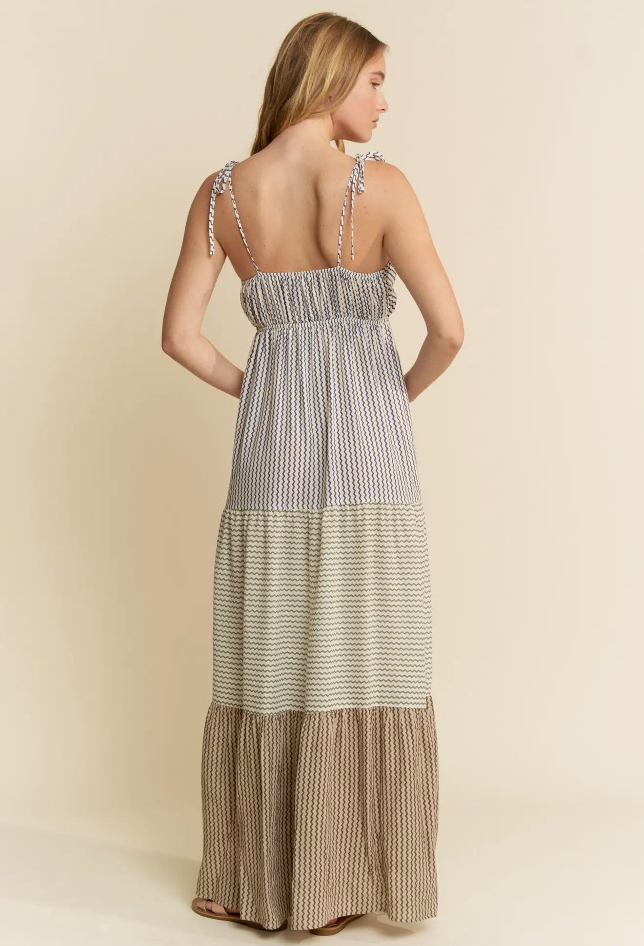Zig Zag Maxi Dress