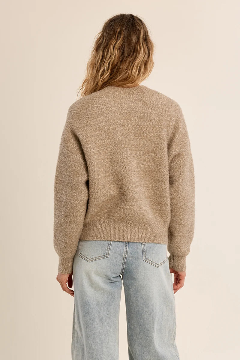 Heart V-Neck Sweater