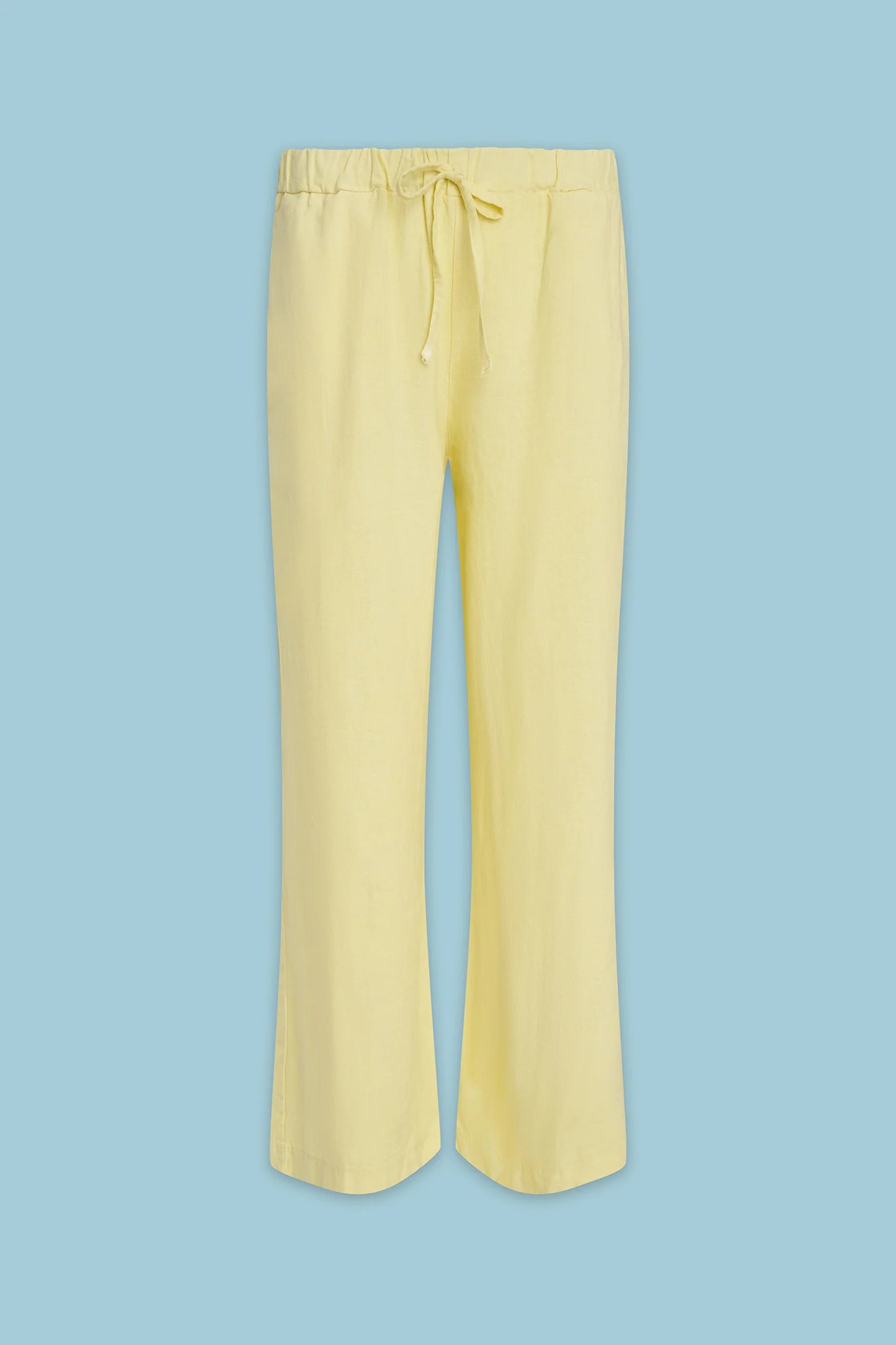 Light Yellow Linen Pants
