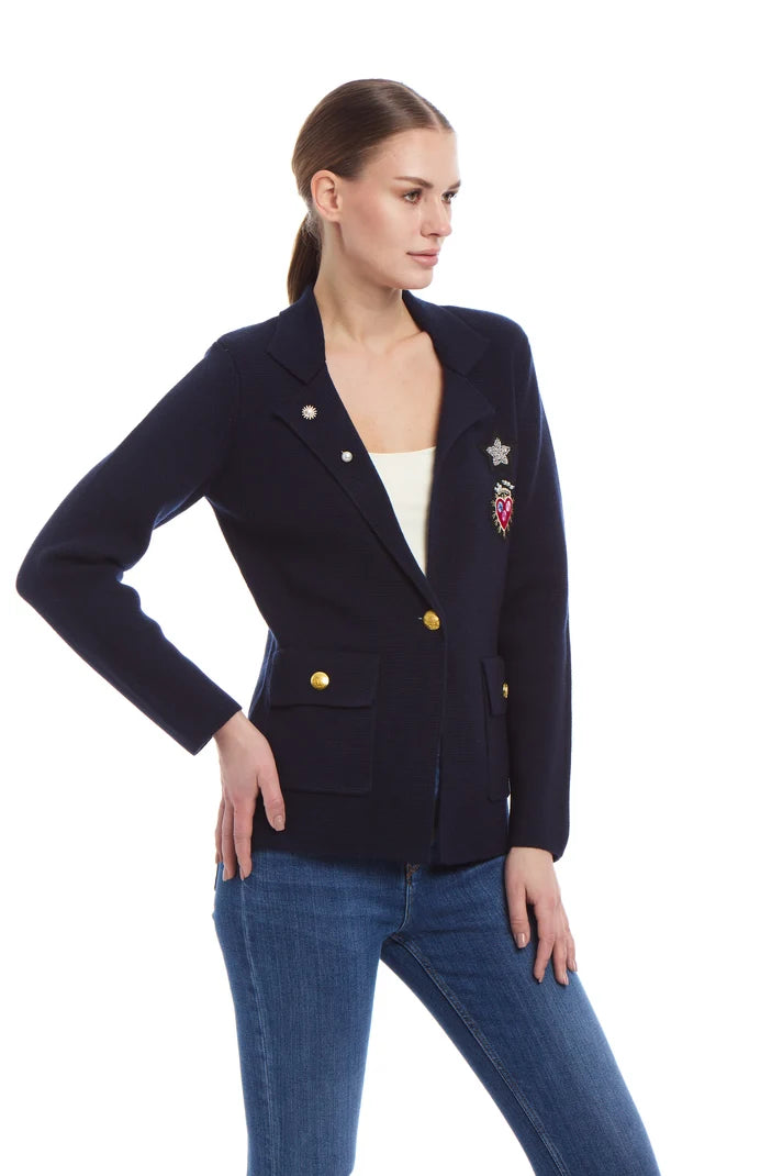 Enza Knit Blazer
