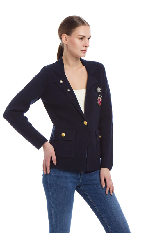 Enza Knit Blazer
