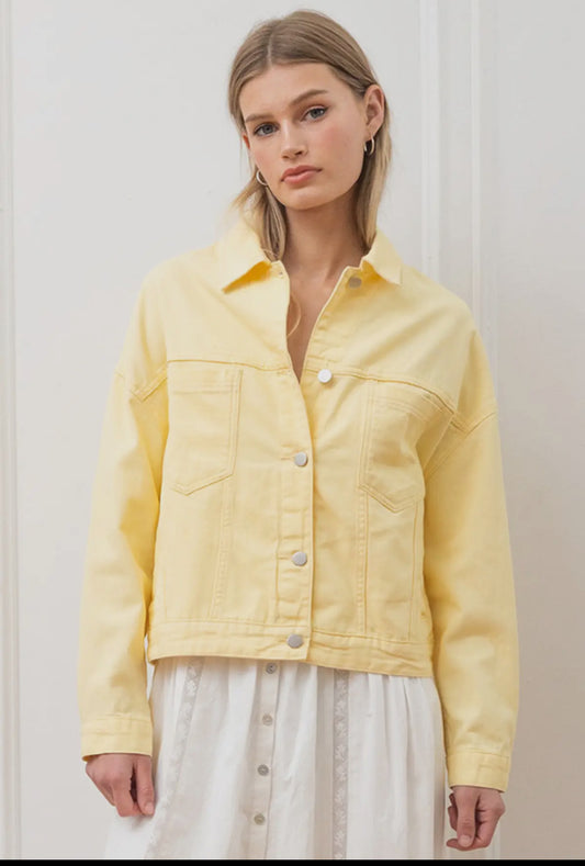 Buttercream Denim Jacket