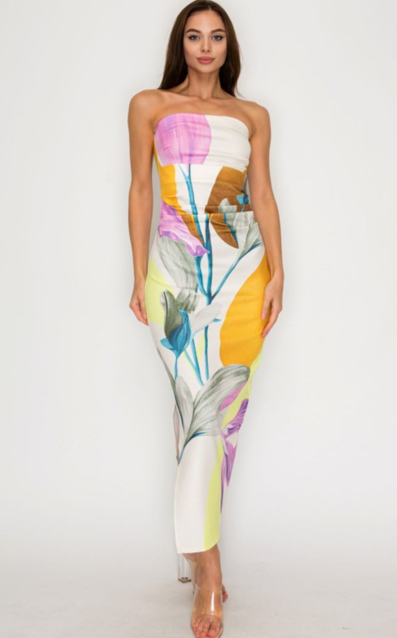 Leila Strapless Dress