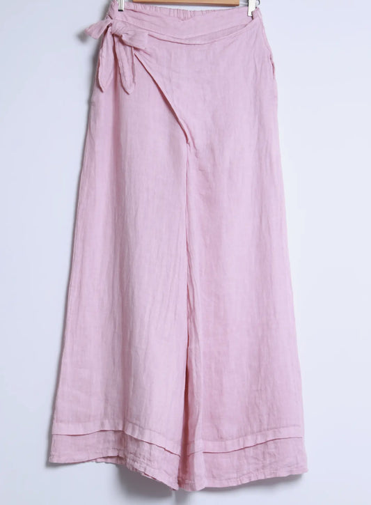 Rose Linen Pant