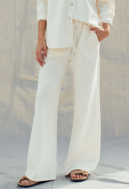 Lux White Lounge Pants