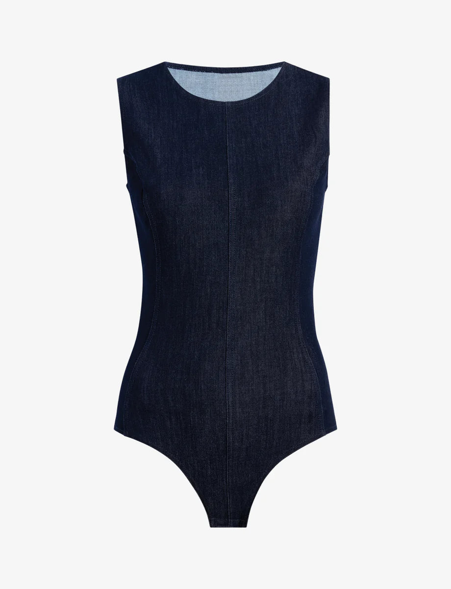 Denim Signature Bodysuit