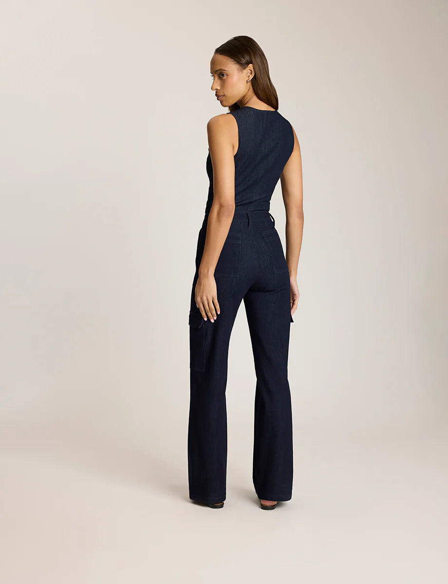Demi Wide Leg Denim Cargo