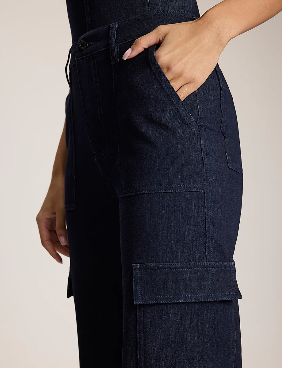 Demi Wide Leg Denim Cargo