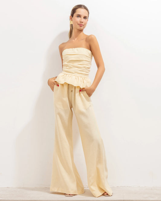 Blake Buttercream Yellow Top