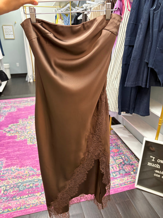 Alivia Silky Slip Dress